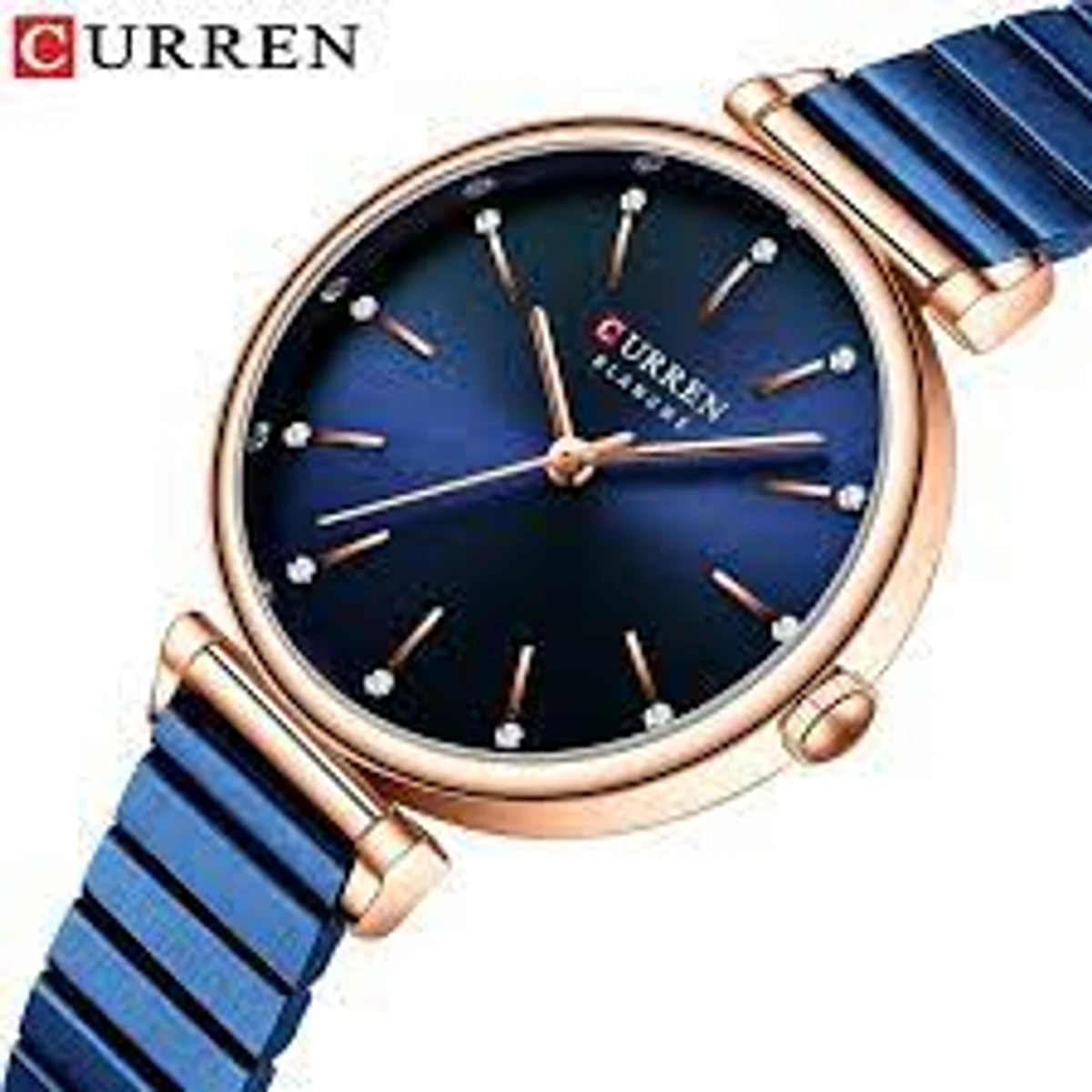 CURREN 9081 STAINLESS STEEL ANALOG WATCH FOR WOMEN